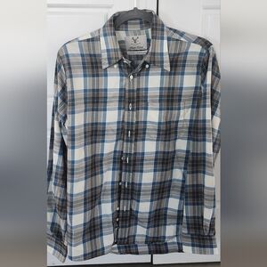 NWOT Brooks Brothers $145 Braemar Tartans Cashmere And Cotton Shirt Size M